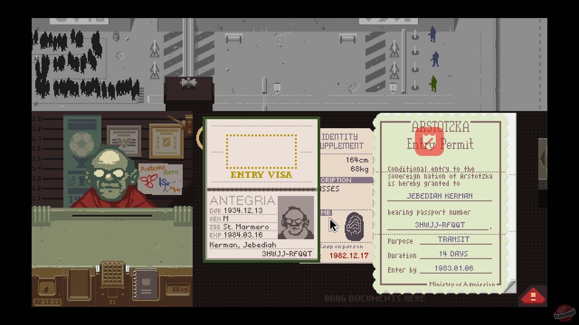 Скриншот из игры Papers, Please - 66