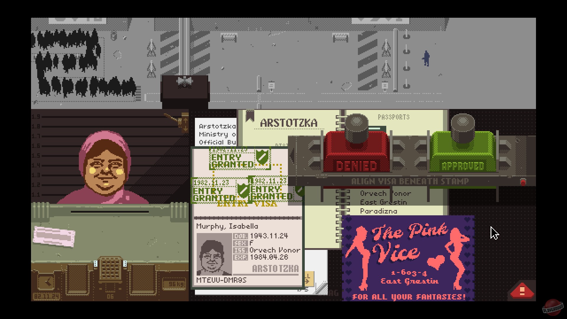 Скриншот из игры Papers, Please - 30