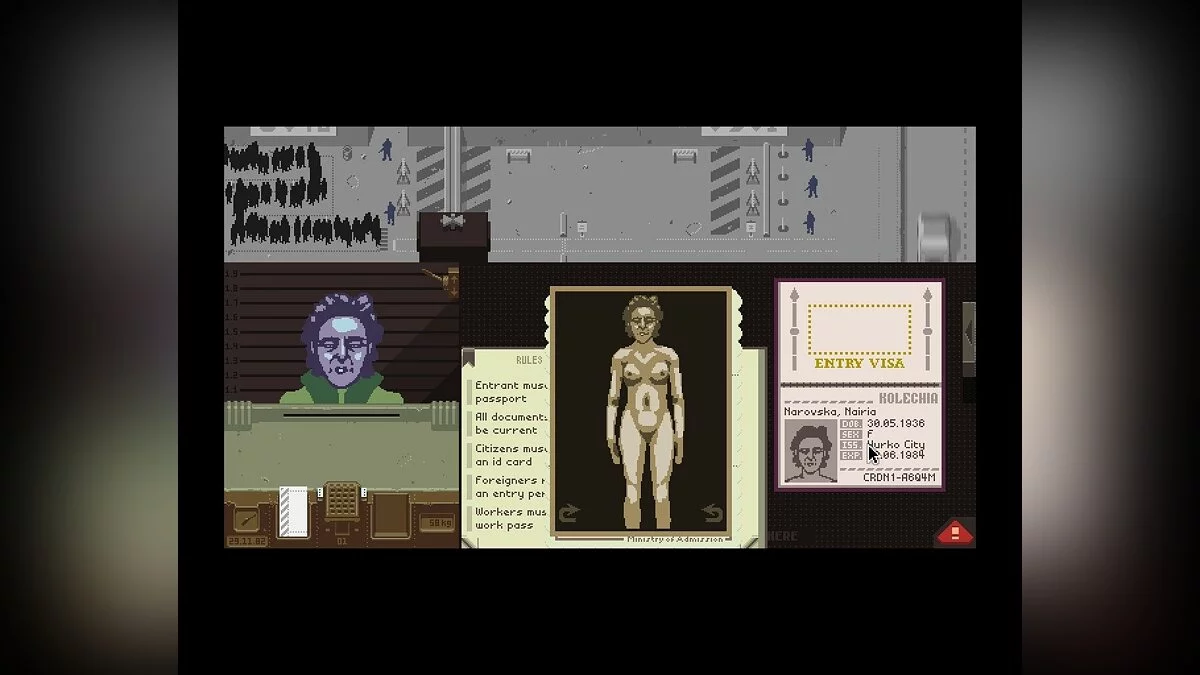 Скриншот из игры Papers, Please - 40