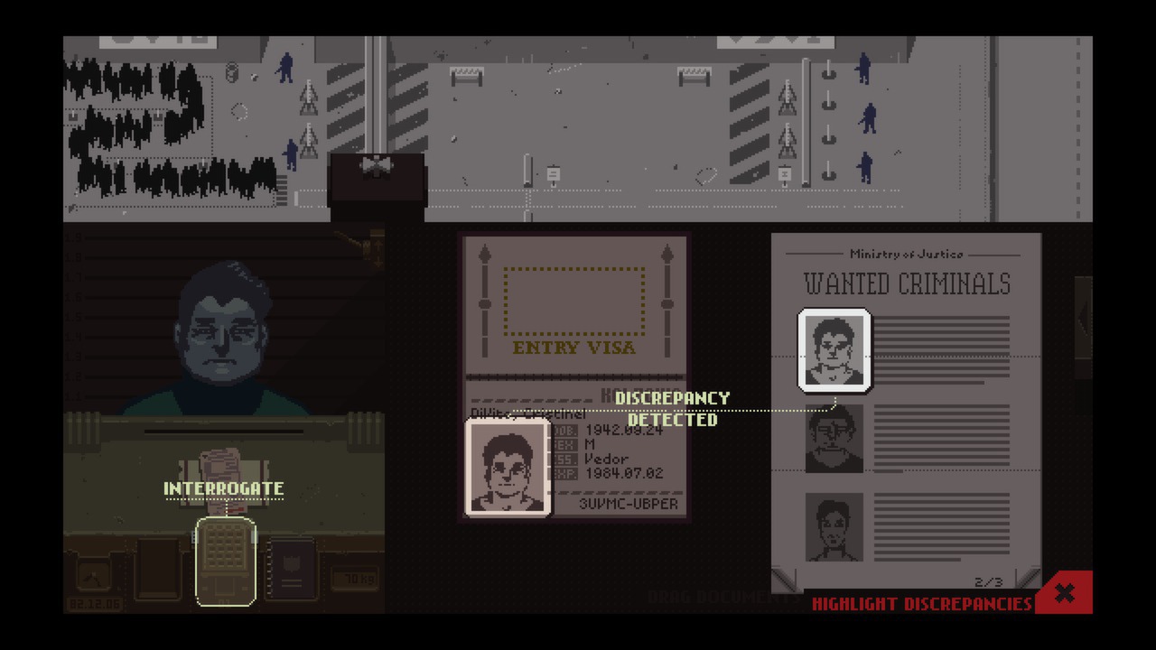 Скриншот из игры Papers, Please - 79