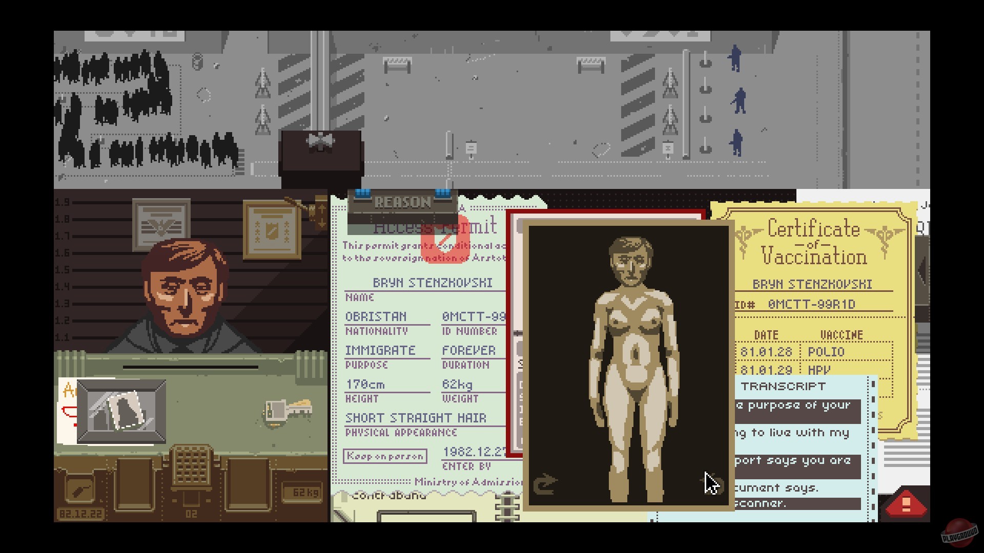 Скриншот из игры Papers, Please - 64
