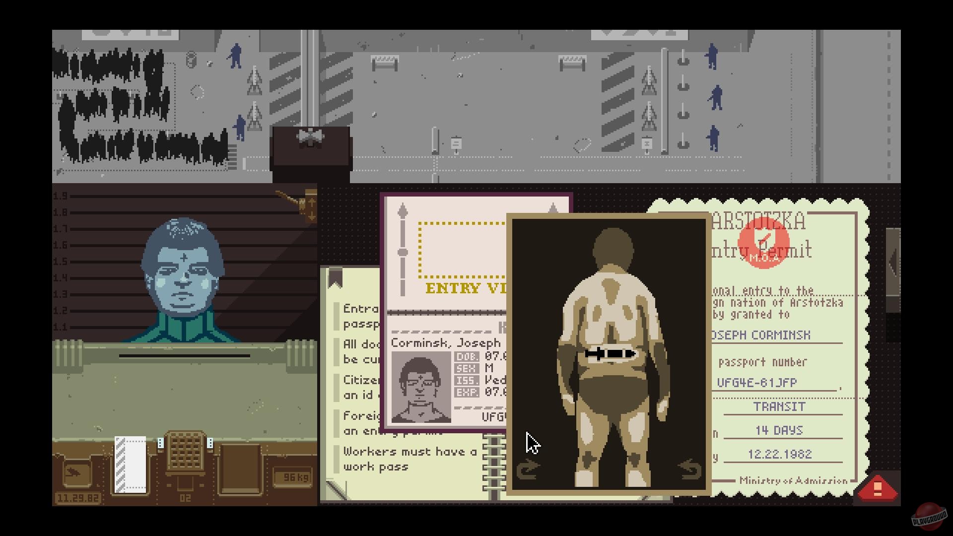 Скриншот из игры Papers, Please - 69