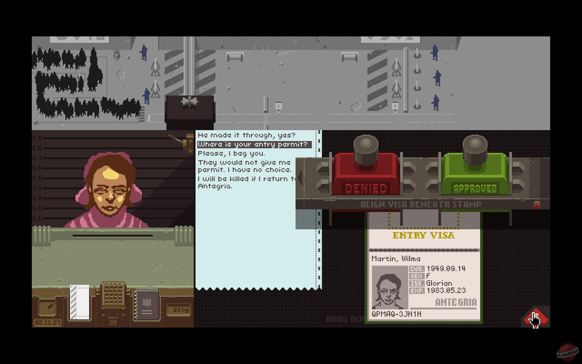 Скриншот из игры Papers, Please - 28