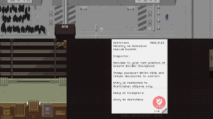Скриншот из игры Papers, Please - 42