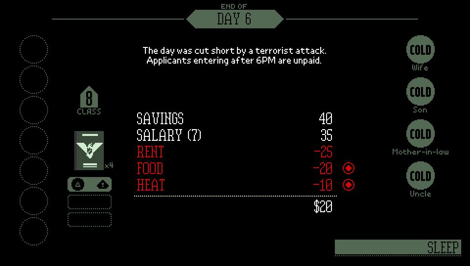 Скриншот из игры Papers, Please - 31