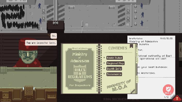 Скриншот из игры Papers, Please - 39