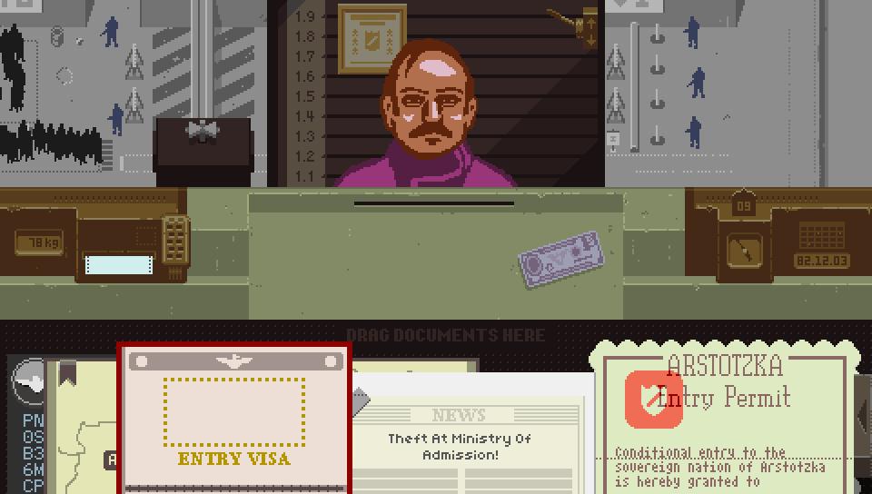 Скриншот из игры Papers, Please - 67