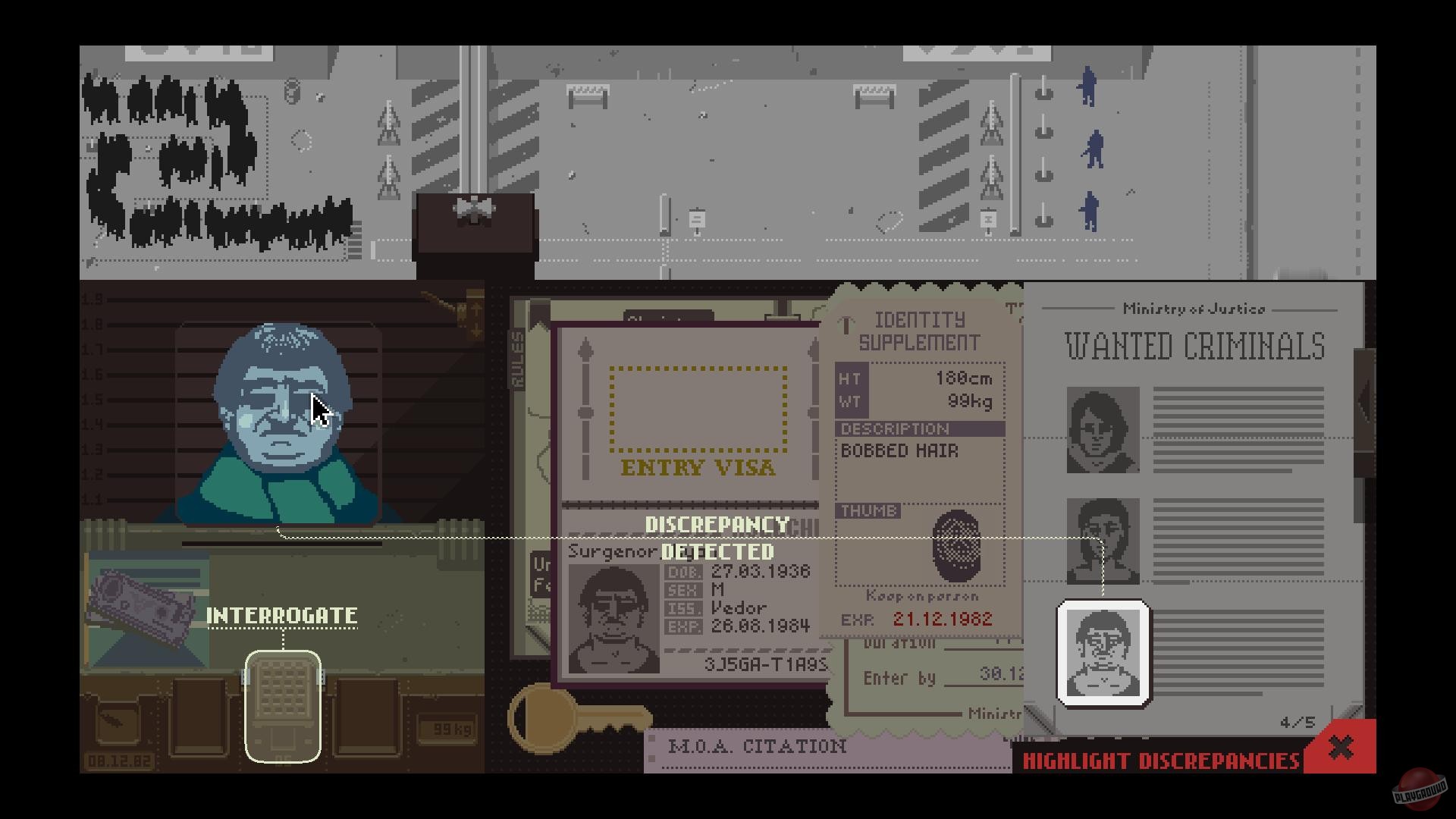 Скриншот из игры Papers, Please - 84