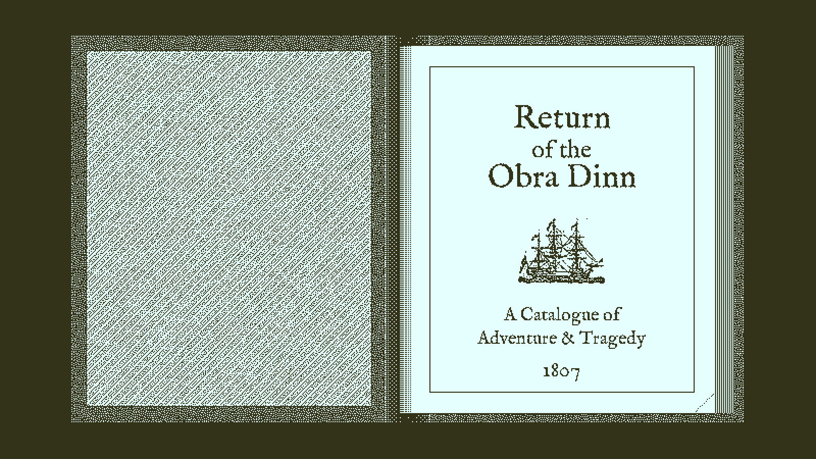 Скриншот из игры Return of the Obra Dinn - 6