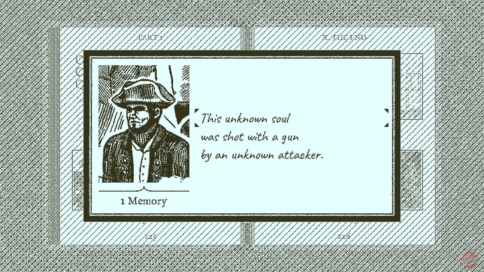 Скриншот из игры Return of the Obra Dinn - 8