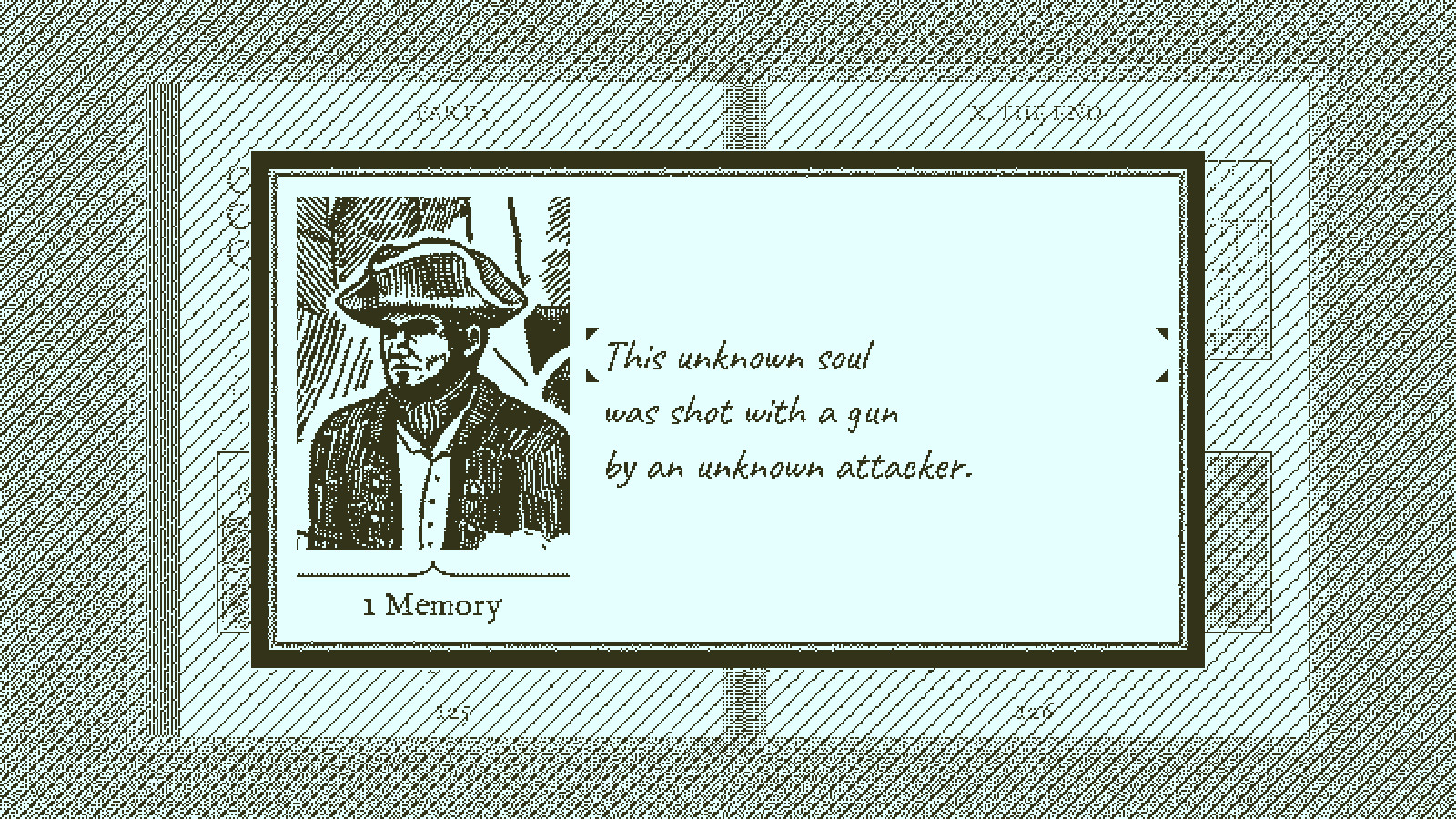 Скриншот из игры Return of the Obra Dinn - 47