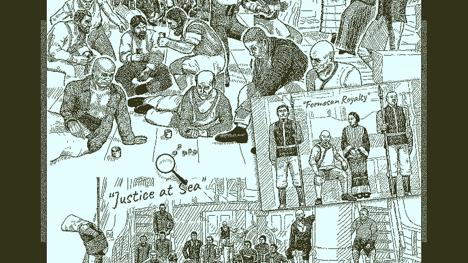Скриншот из игры Return of the Obra Dinn - 17