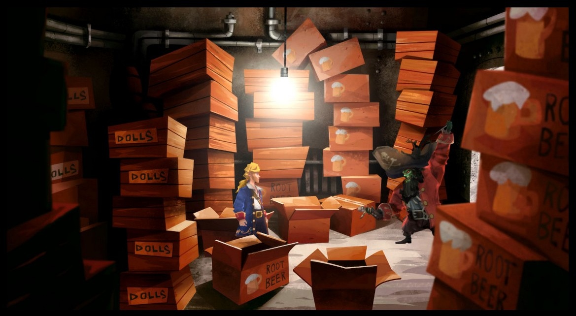 Скриншот из игры Monkey Island 2 Special Edition: LeChuck’s Revenge - 123