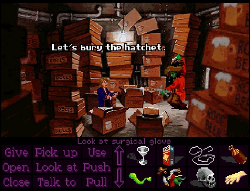 Скриншот из игры Monkey Island 2 Special Edition: LeChuck’s Revenge - 105