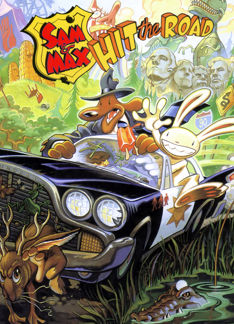 Обложка игры Sam & Max Hit the Road