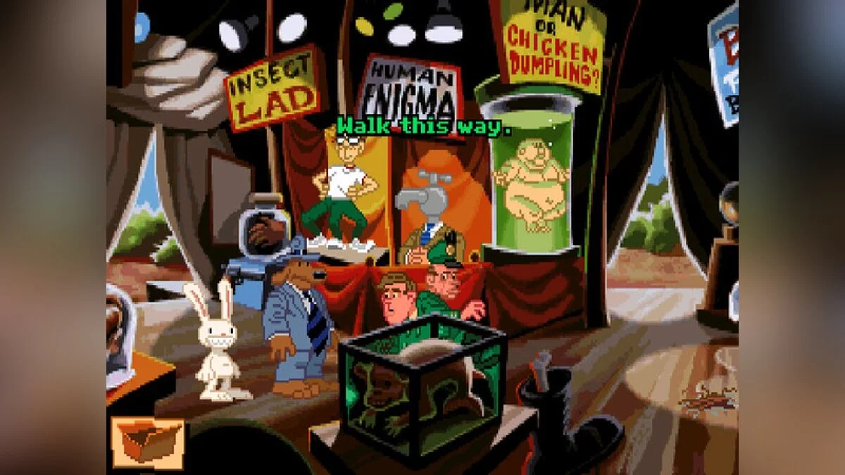 Скриншот из игры Sam & Max Hit the Road - 5