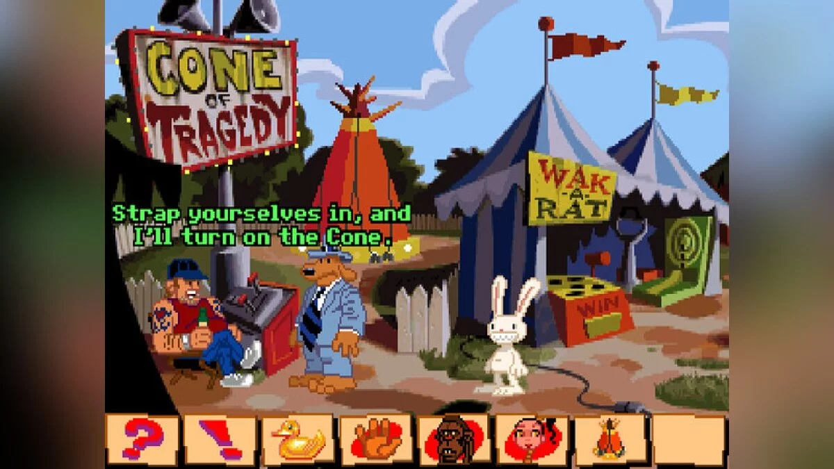 Скриншот из игры Sam & Max Hit the Road - 35