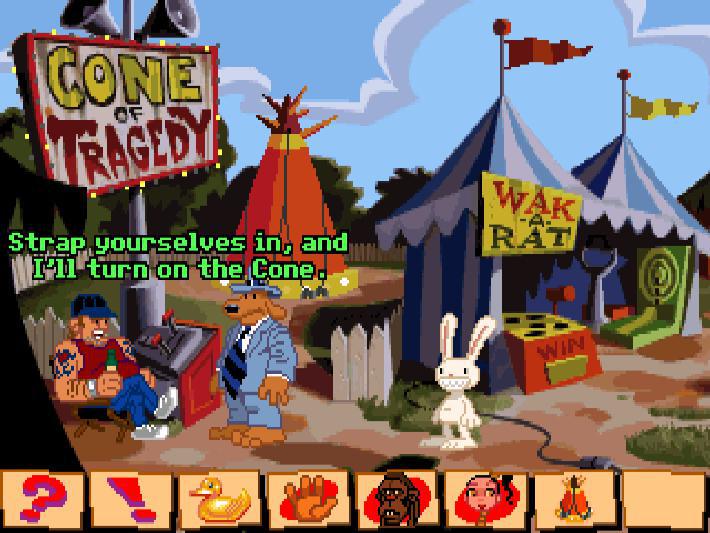 Скриншот из игры Sam & Max Hit the Road - 54