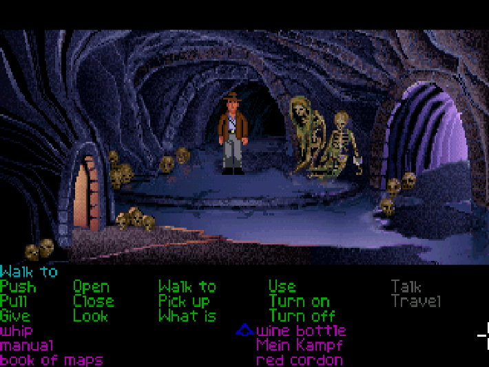Скриншот из игры Indiana Jones and The Last Crusade: The Graphic Adventure - 6