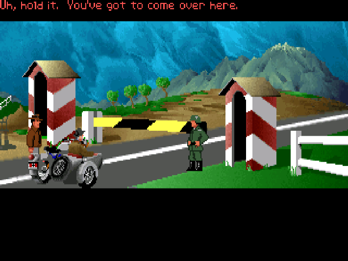 Скриншот из игры Indiana Jones and The Last Crusade: The Graphic Adventure - 12