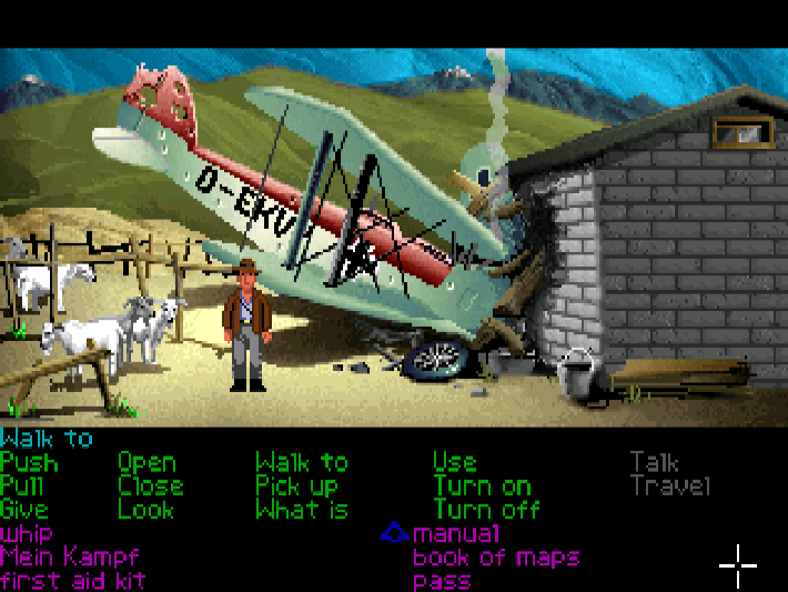 Скриншот из игры Indiana Jones and The Last Crusade: The Graphic Adventure - 4