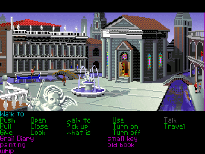 Скриншот из игры Indiana Jones and The Last Crusade: The Graphic Adventure - 1