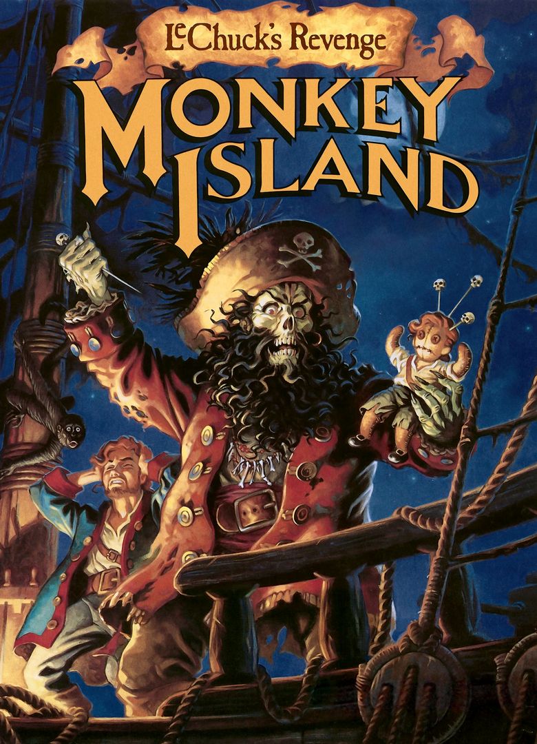 Обложка игры Monkey Island 2: LeChuck's Revenge