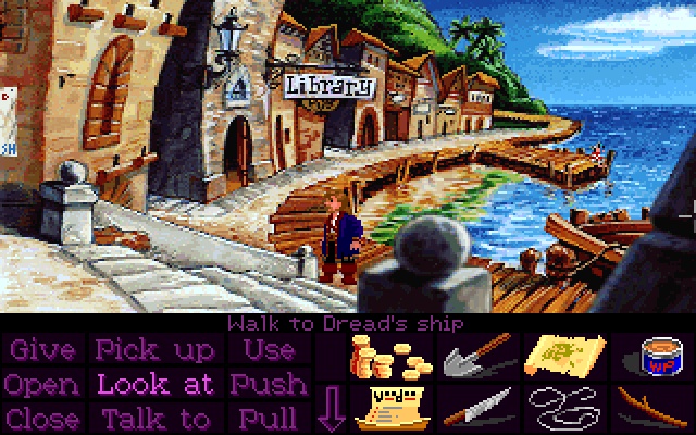 Скриншот из игры Monkey Island 2: LeChuck's Revenge - 23