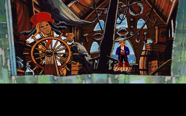 Скриншот из игры Monkey Island 2: LeChuck's Revenge - 34