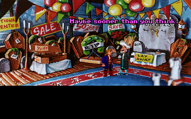 Скриншот из игры Monkey Island 2: LeChuck's Revenge - 40