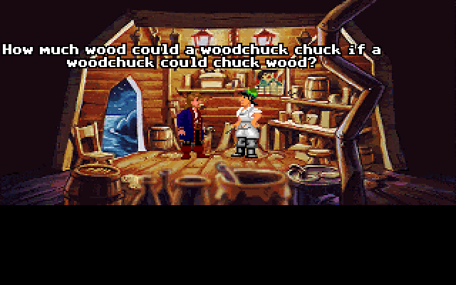 Скриншот из игры Monkey Island 2: LeChuck's Revenge - 13