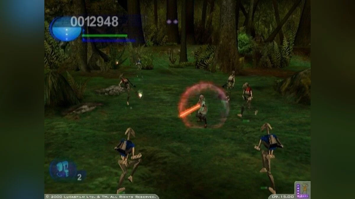 Скриншот из игры Star Wars: Episode 1 - Jedi Power Battles - 16