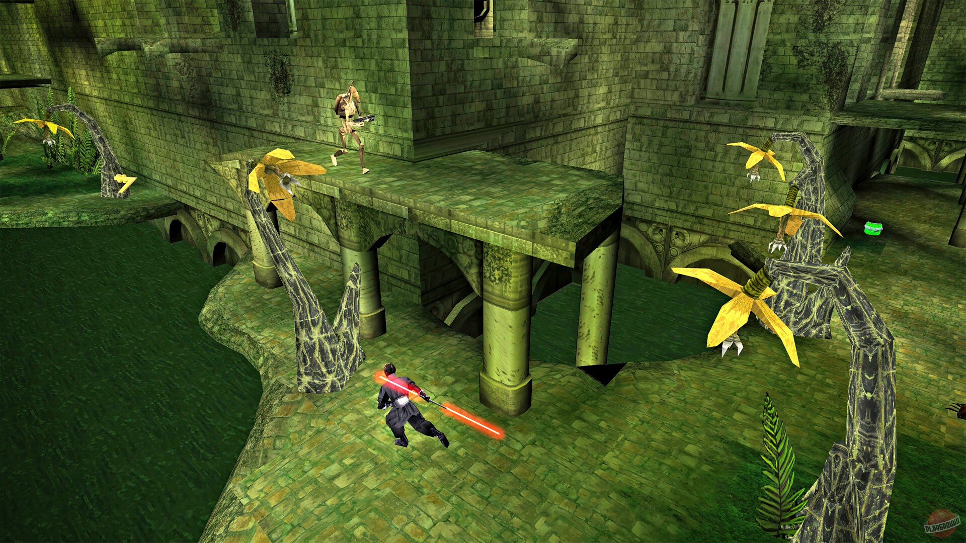 Скриншот из игры Star Wars: Episode 1 - Jedi Power Battles - 10