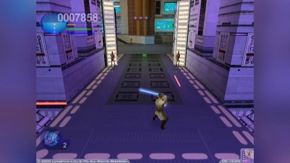 Скриншот из игры Star Wars: Episode 1 - Jedi Power Battles - 7
