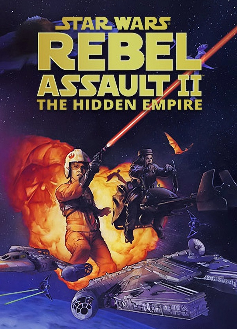 Обложка игры Star Wars: Rebel Assault 2 - The Hidden Empire