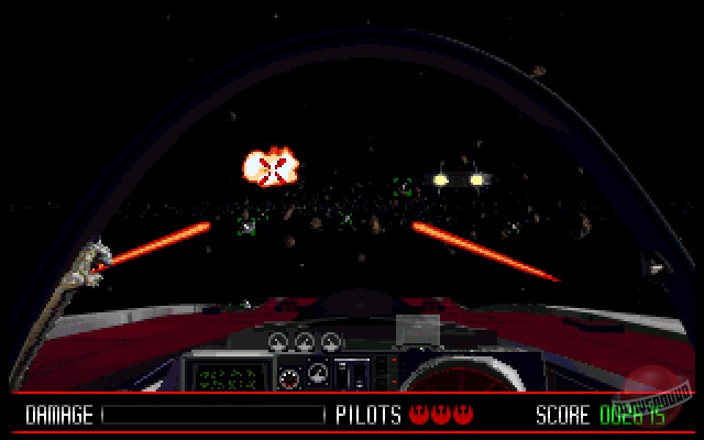 Скриншот из игры Star Wars: Rebel Assault - 5