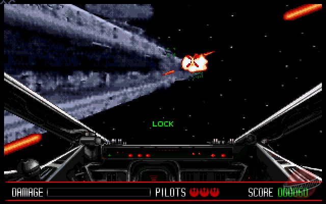 Скриншот из игры Star Wars: Rebel Assault - 4