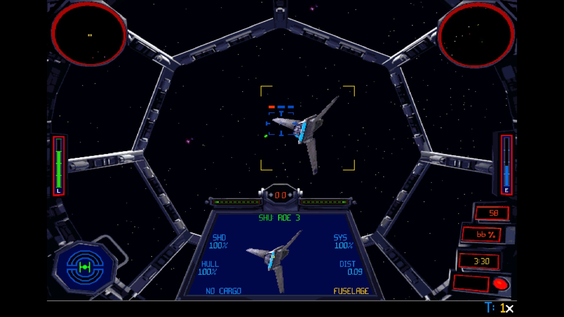 Скриншот из игры Star Wars: TIE Fighter - 5