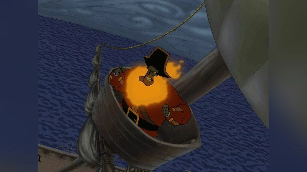Скриншот из игры Curse of Monkey Island - 13