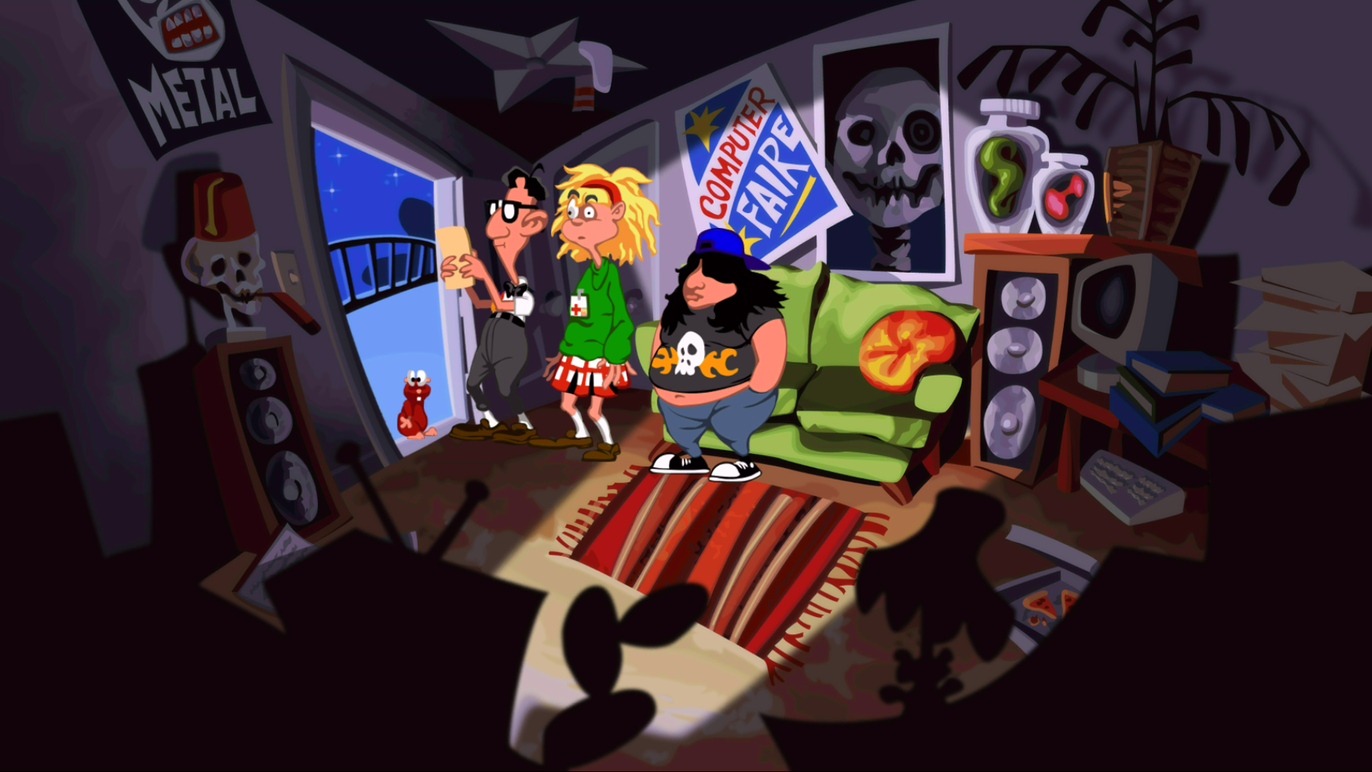 Скриншот из игры Day Of The Tentacle - 9