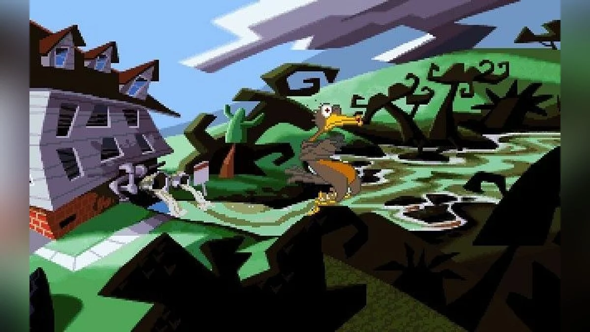 Скриншот из игры Day Of The Tentacle - 21