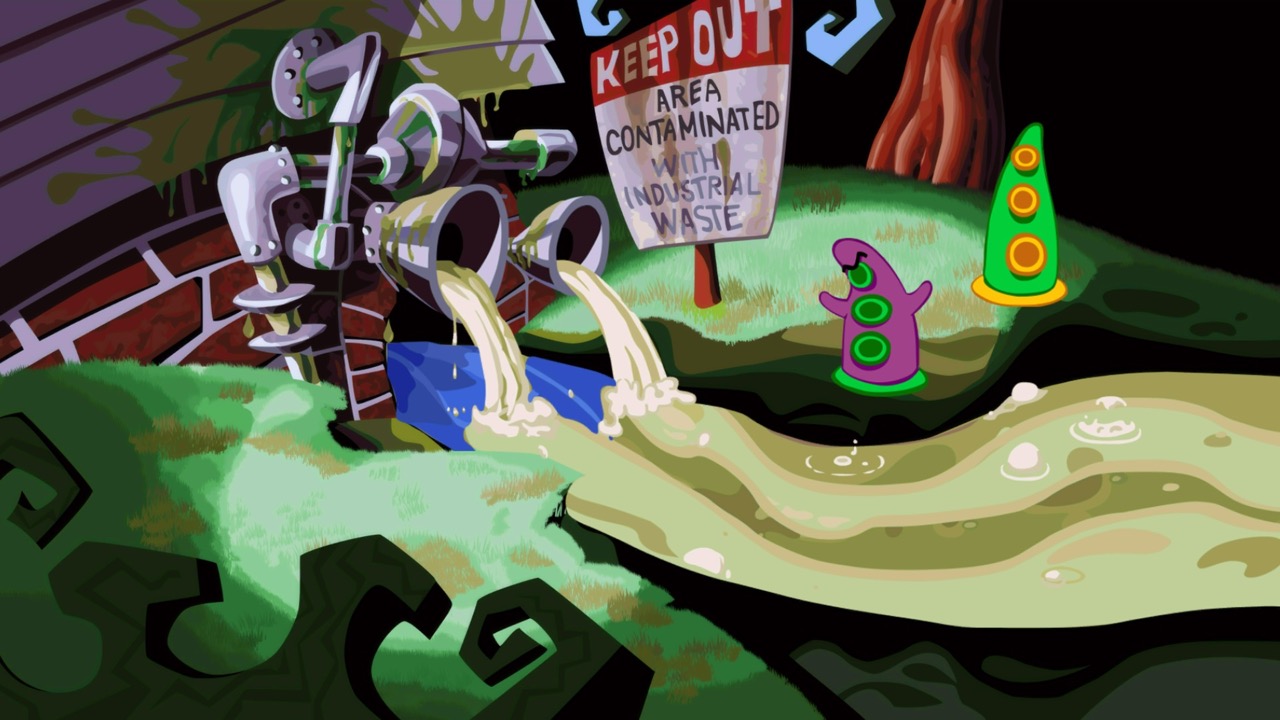 Скриншот из игры Day Of The Tentacle - 11