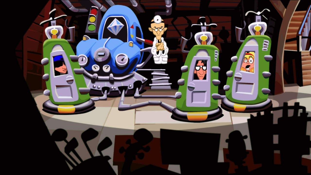 Скриншот из игры Day Of The Tentacle - 20