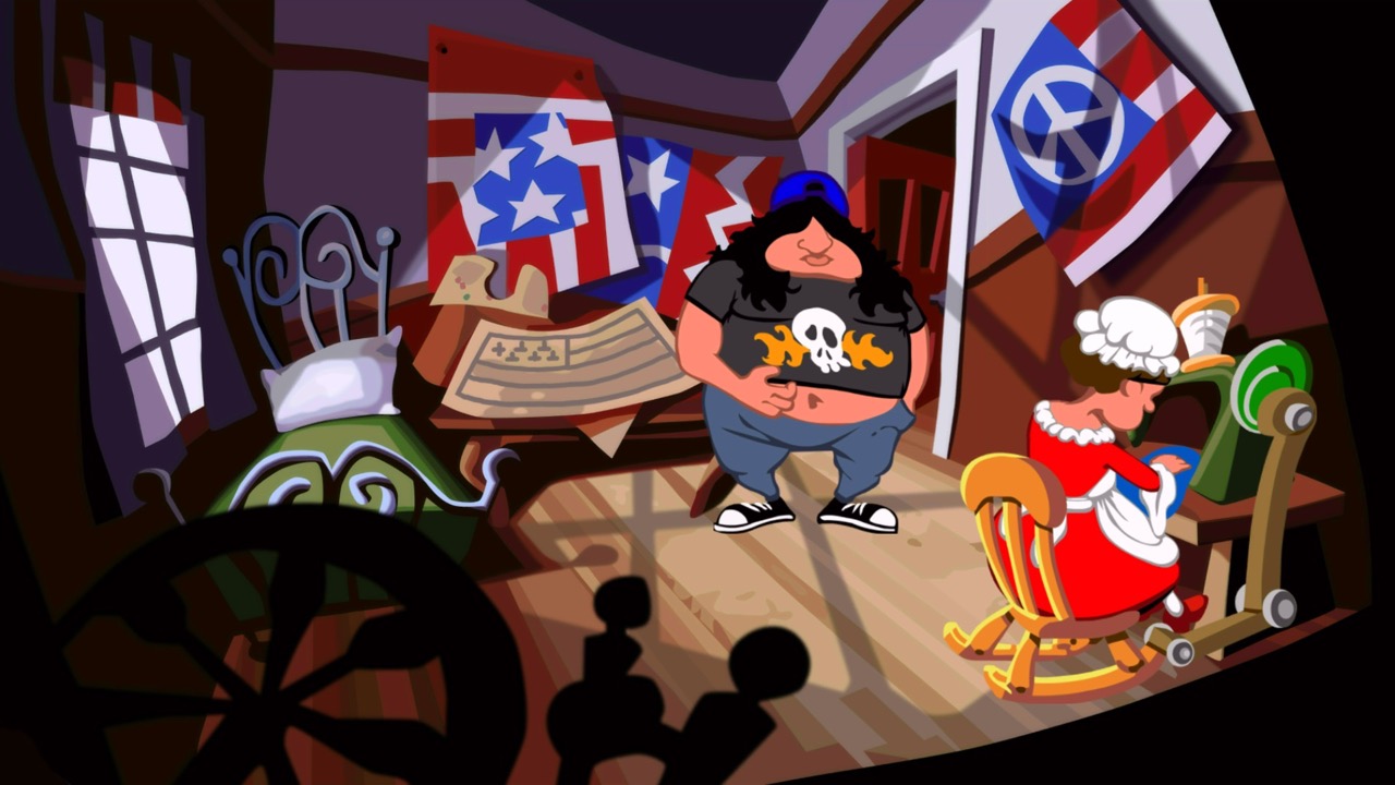 Скриншот из игры Day Of The Tentacle - 31