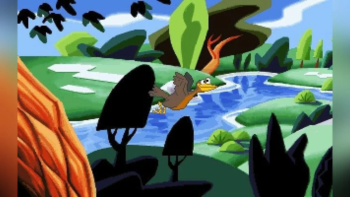 Скриншот из игры Day Of The Tentacle - 7
