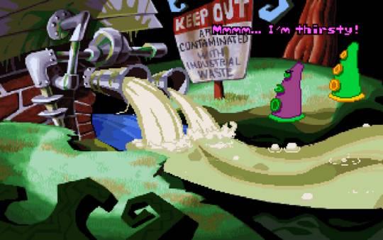 Скриншот из игры Day Of The Tentacle - 19