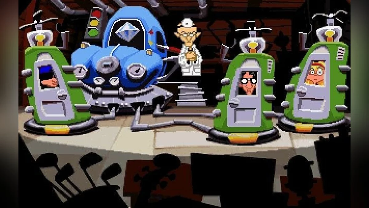 Скриншот из игры Day Of The Tentacle - 13
