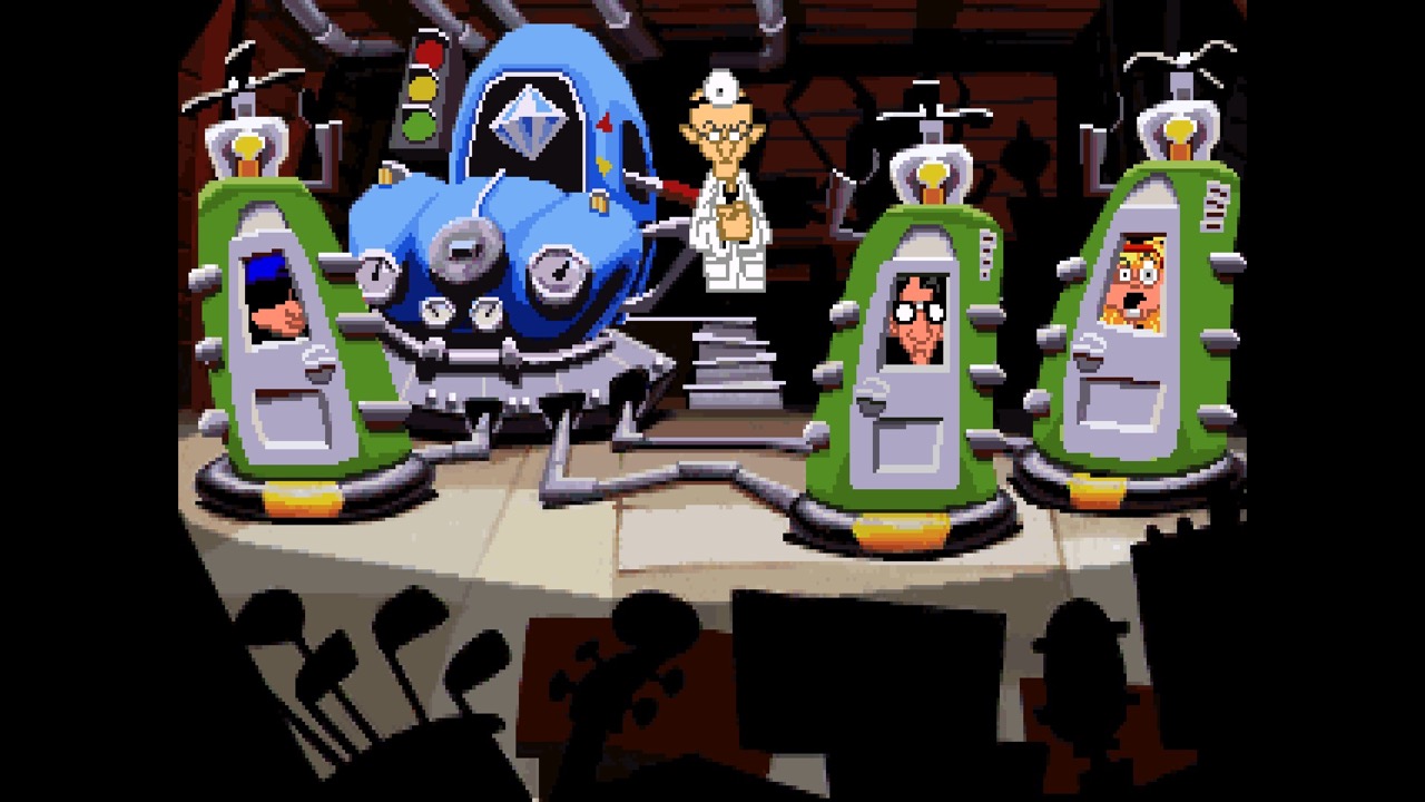 Скриншот из игры Day Of The Tentacle - 32