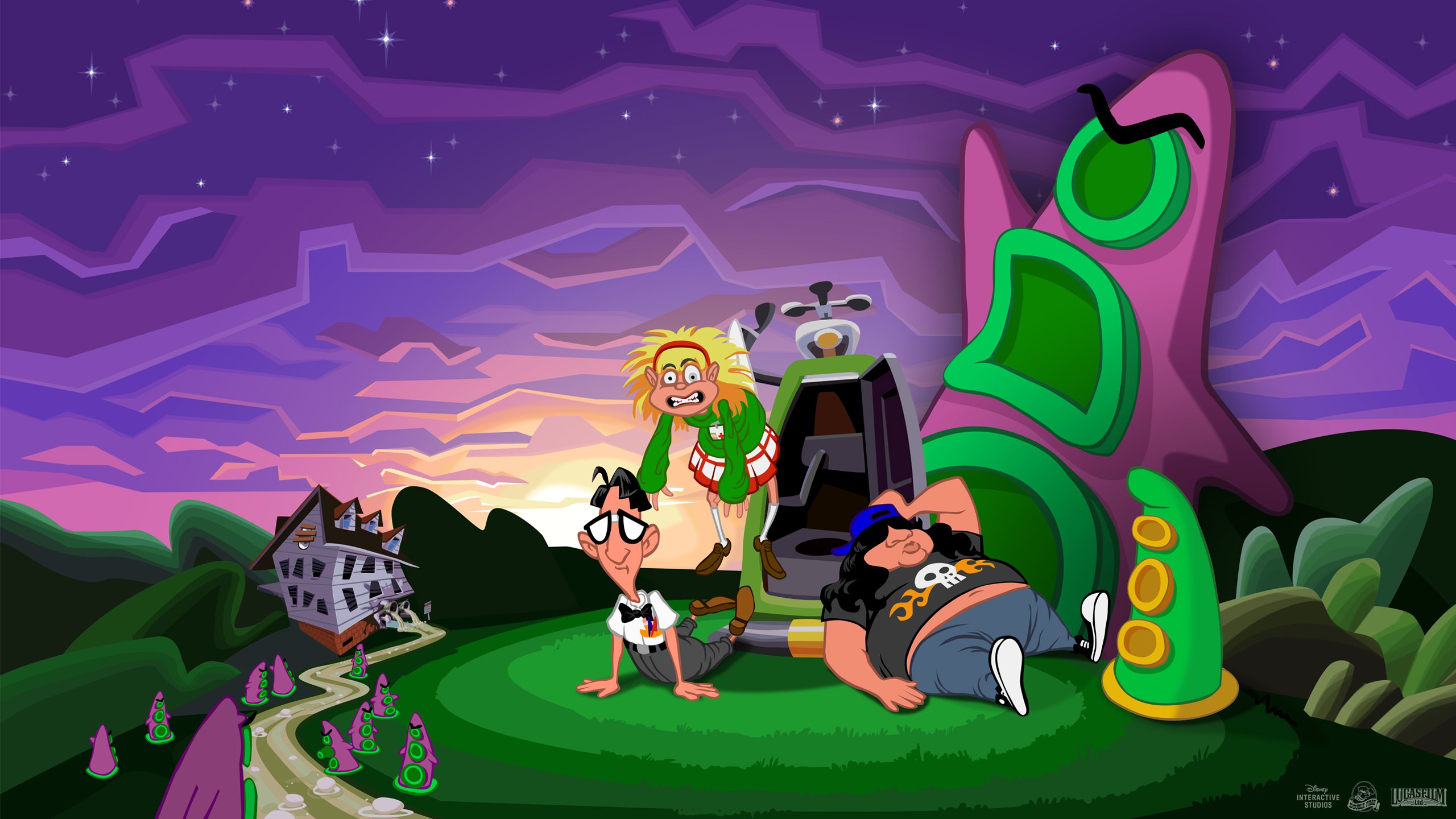 Скриншот из игры Day Of The Tentacle - 14