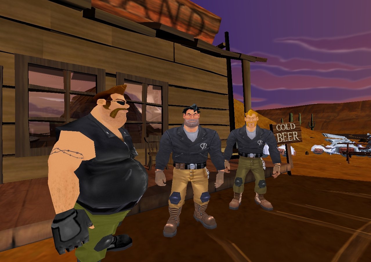 Скриншот из игры Full Throttle: Hell on Wheels - 6